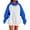 Blue, variant on Hoodie for Women Patchwork Long Sleeve Warm with Pocket Athletic Hooded Pullover Sweatshirt