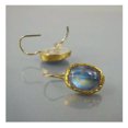 thumbnail image 5 of HOOUN Silver Blue Cubic Zirconia Dangle Drop Earrings Hook Women Wedding Jewelry-#3, 5 of 5