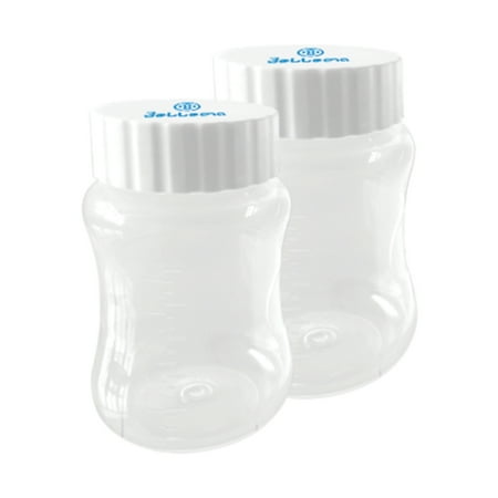 Bellema Breastmilk Milk Storage Wide Neck, 6oz Bottles, 6 Pack, BPA Free (Compatible with BelleMa Effective Pro Breast Pump)