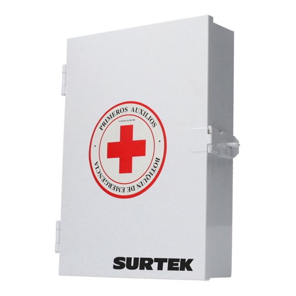 Caja Botiquín Blanco Kit Medico Primeros Auxilios Surtek SURTEK BPA01