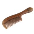 thumbnail image 1 of Tamaño De Anchos / Finos De Sándalo Hecho Pa El atención Del Cabello, Herramienta De Peinad Sunnimix Peine de masaje del cuero cabelludo, 1 of 8