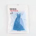 thumbnail image 3 of U8MO 50g Solid Color Glass Tiny Beads Round Transparent Loose Bead Spacer Craft 2~4mm-DeepSkyBlue-3mm,about 1100pcs, 3 of 3