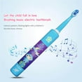 thumbnail image 4 of Electric Toothbrush for Kids Rechargeable Music Sonic Toothbrush with 2 Brush Heads and USB Cable, 4 of 8