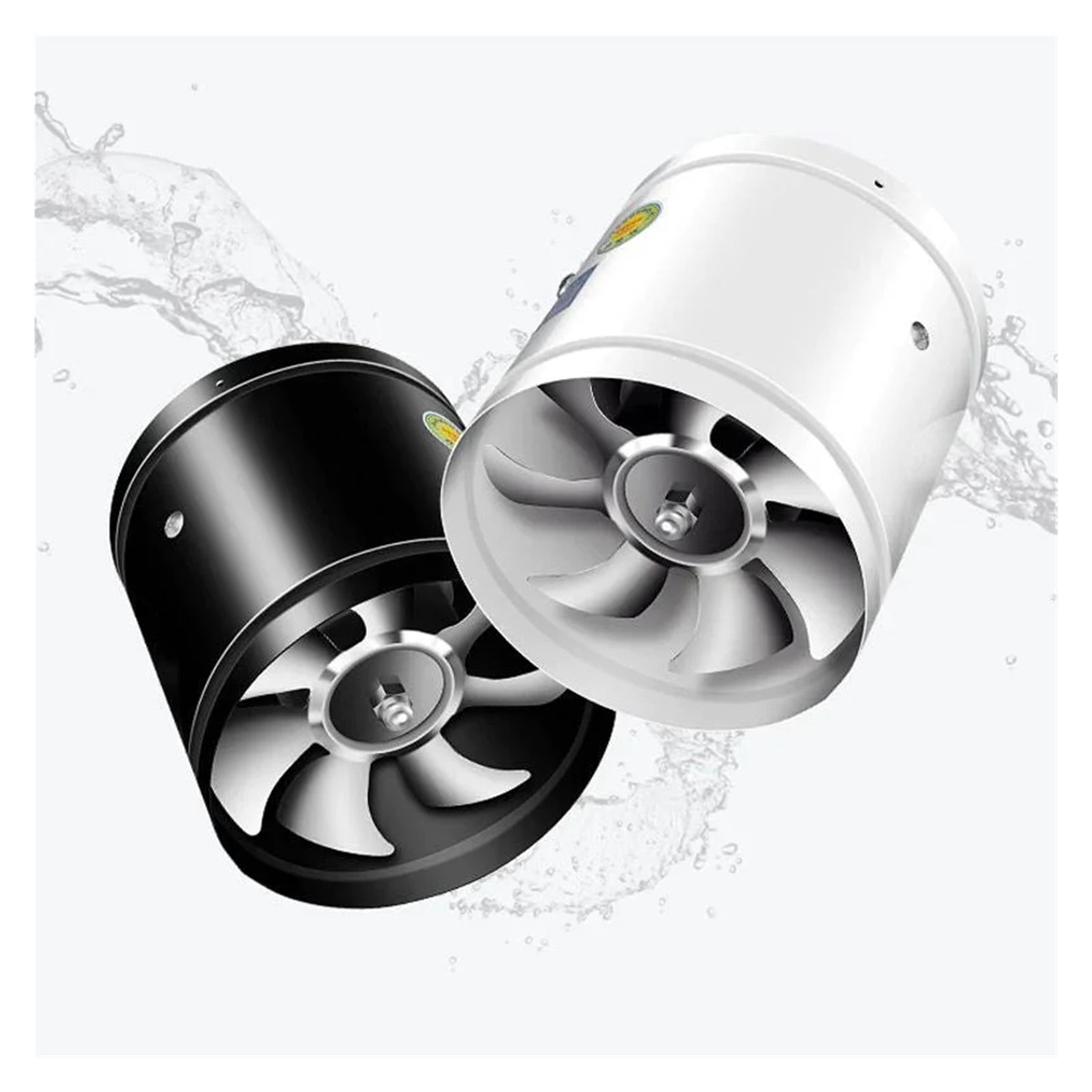 Super Suction Multifunctional Powerful Mute Exhaust Fan 4''6''7'' Pipe Vent Exhaust Fan Duct Ceiling Ventilation Blower Fans