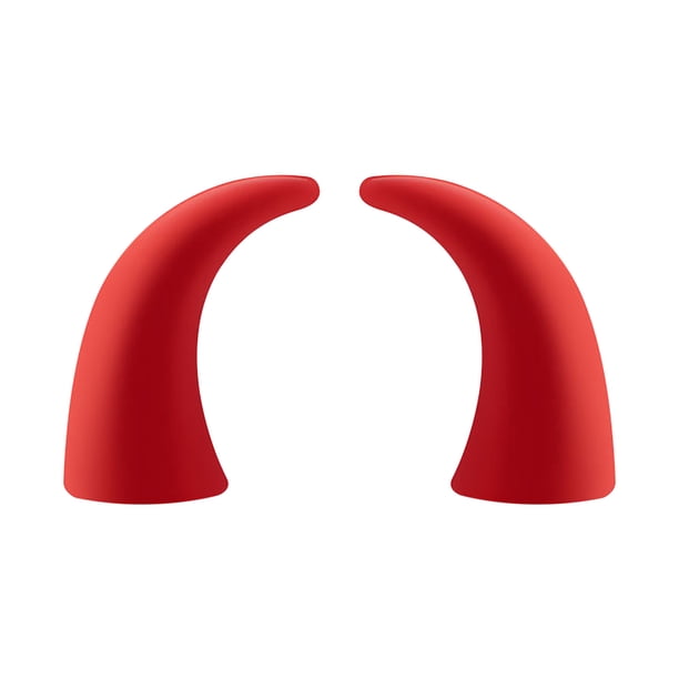 The Little Horned Devil Creatives Trend Calf Horns Demons Horns Car Center Console Display Steering Wheel Cute Car Decorations