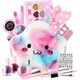 thumbnail image 5 of Kids' Pretend Makeup Kit with DIY Cosmetics & Portable Handbag – Safe Plastic/Rubber Toys for Creative Play, Educational Development, Ages Under 6, Export-Quality, Ready Stock (445G/Box), 5 of 5