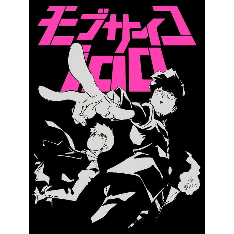 Shigeo Mobu Saiko anime Mob Psycho 100 Funny manga TShirt Men