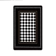 thumbnail image 3 of JML Doormat, Non-Slip Indoor Outdoor Rug Mats for Porch Entry Way, Floor Mat for Bathroom/Kitchen, (16"x24") - Checkered Pattern with Frame, 3 of 5