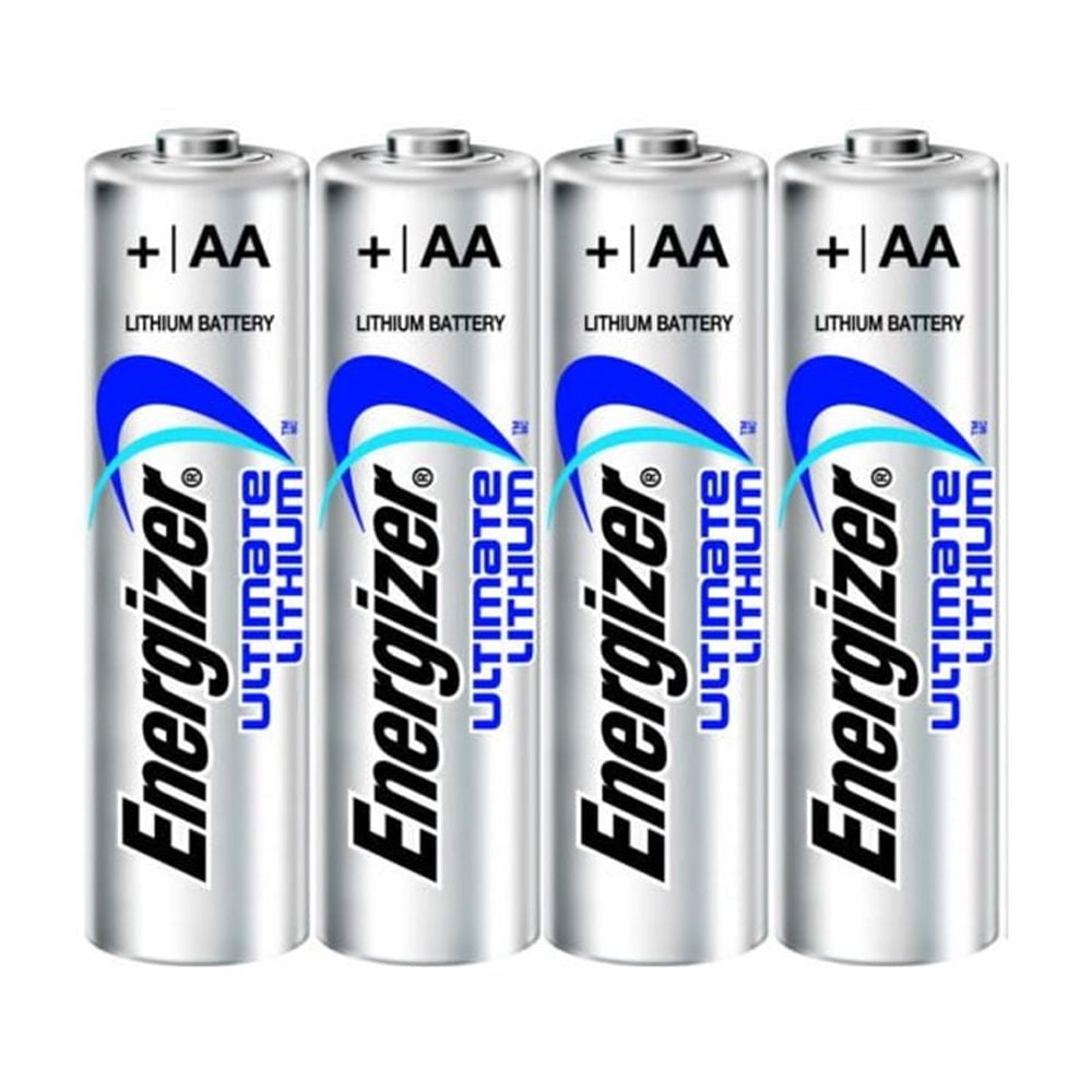 Pack of 30 Energizer L91 AA Ultimate Lithium 1.5 Volt Battery - Bulk Pack - with Free Clear Battery Storage Holder Case