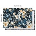 thumbnail image 5 of Pioneer Flower Floral Print Pattern Summer Placemats Table Placemats Set Of 6-Linen Kitchen Washable Placemats Table Mats 12x18 Inch Non-Slip Heat Resistant, 5 of 5