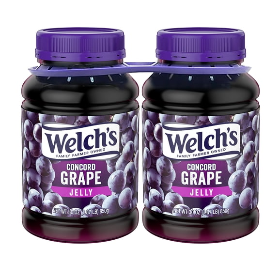 (2-Pack) Welch's Grape Jelly, 30oz