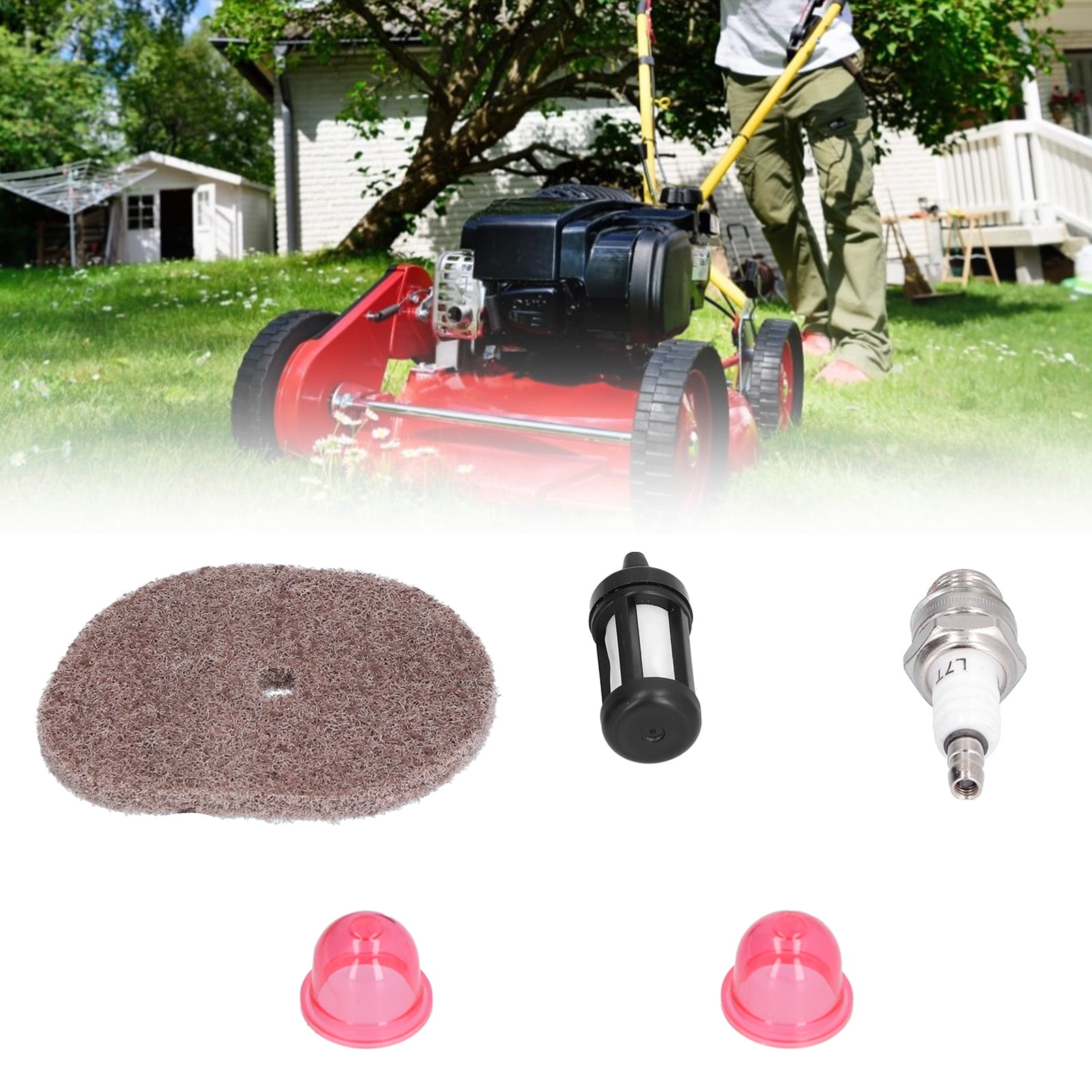 Air Fuel Filter Spark Plug Primer Bulb for Stihl FS40 FS40C FS50C