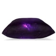 thumbnail image 3 of Pack of 2 Decorative Throw Pillow Covers Nebula Galaxy Purple Square Cushion Case Pillow Cases Set 20"x20", 3 of 7