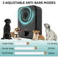 thumbnail image 3 of Tigebraver Anti Barking Device, Ultrasonic Dog Bark Deterrent, Rechargeable Bark Control Box, Dog Barking Silencer For Neighbors Dogs (Black), 3 of 7