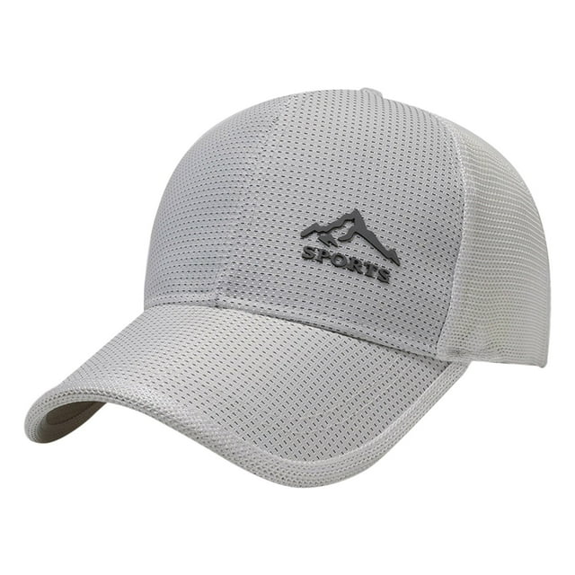 Visors Unisex Mesh Brim Tennis Cap Outside Sunscreen Quick Dry Adjustable Baseball Hat Caps Gifts