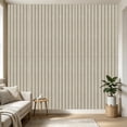 thumbnail image 2 of Wood Slat Self-Adhesive Wall Panels, 30x60cm Peel and Stick Fluted Wall Tiles for Home Decor, 2 of 6