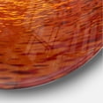 thumbnail image 3 of Designart 'Sun Falling to Yellow Ocean ' Modern wall clock, 3 of 4