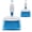 Blue*2, variant on Mini Broom and Dustpan Set Small Dustpan and Brush Set Whisk Broom and Dustpan Set Small Broom and Dustpan Set for Desk, Home, Kitchen Necessities, Small Dust pan and Brush Set (Blue)