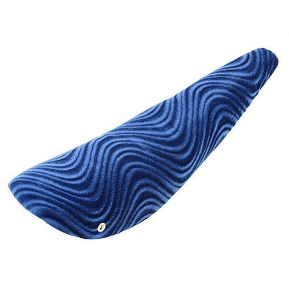Alta 20" Banana Saddle/Seat Swirl, Velour, Multiple Colors (Blue)