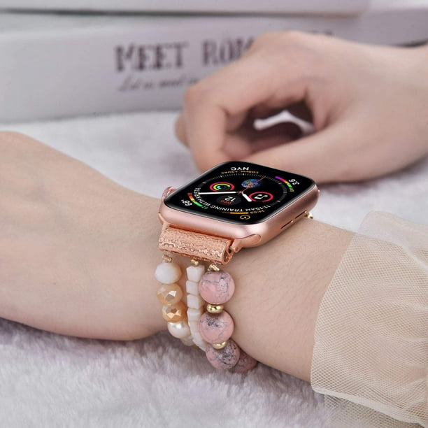 Bracelet apple watch clearance rose gold