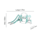 thumbnail image 2 of PLAYOUT KIDS | Juego Infantil 4 en 1 Baby Set I con Resbaladilla Columpio y Canasta Aqua, 2 of 4