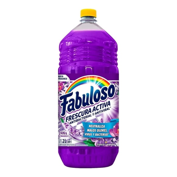 Limpiador Multiusos Líquido Fabuloso Fresca Lavanda 2 L