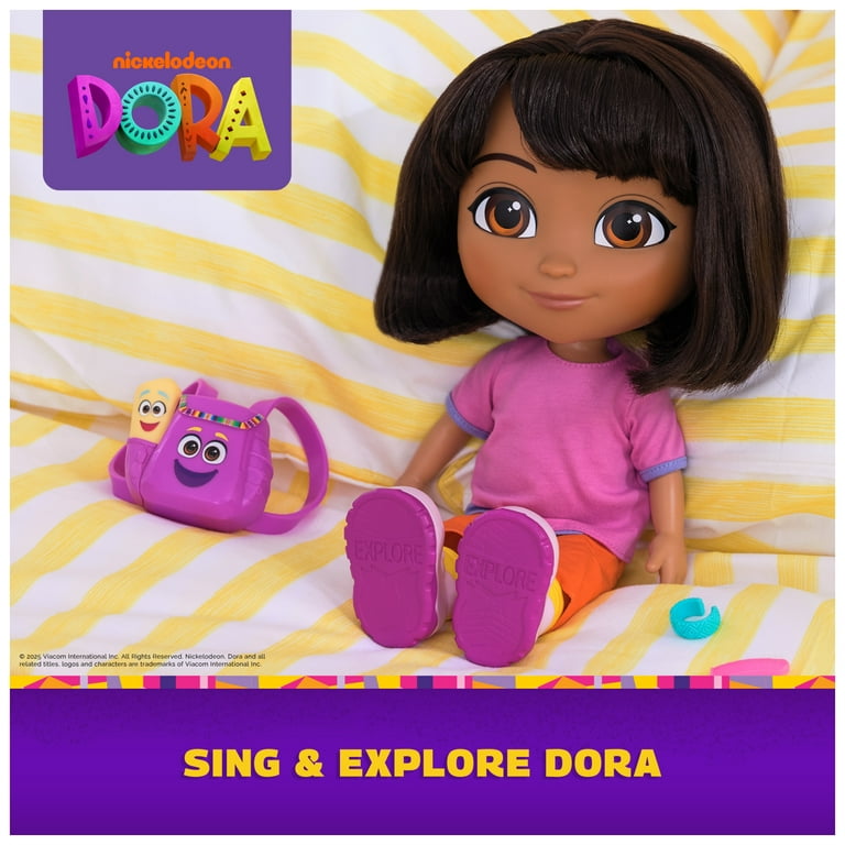 dora♡ Dora the Explorer, Sing & Explore Dora Doll with Music