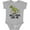 AC-Heather Grey, variant on Inktastic Gigi and Poppy Love Me Dinosaur Boys Baby Bodysuit