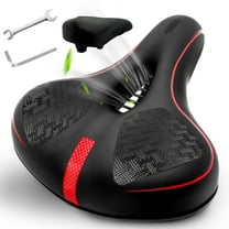 Bike Seat Cushion, BUSATIA Bike Seat for Men Women, Gel Seat Cushion for Bike,Extra Soft Exercise Bicycle Seat Compatible with Peloton, Outdoor & Indoor