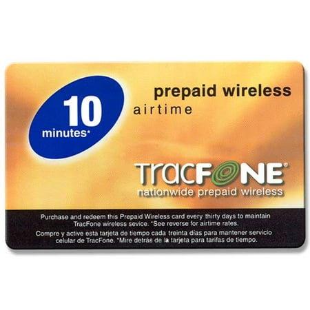10-Unit Prepaid Cellular Phone Card