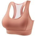 thumbnail image 2 of Darzheoy Bras for Women No Underwire Sports Bra For Women Fitness Running Shockproof Yoga Tank Top Front Zipper Racerback Bra L, 2 of 5