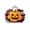 A, variant on Halloween Yard Decor Pumpkin Carriage Decoration Black Cat Outdoor Stake Garden Pathway Porch Festive Holiday Patio Tabletop Standing Ornament A