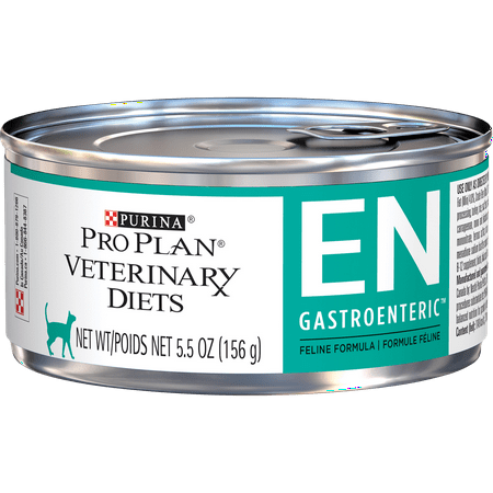 (24 Pack) Purina Pro Plan Veterinary Diets EN Gastroenteric Feline Formula Wet Cat Food, 5.5 oz. Cans