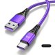 thumbnail image 1 of 2m Usb C a USB C cable 6a 66w cable de carga rápido Pd Usb C a cable de datos del cargador C, 1 of 5