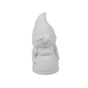 (Set of Two) Nora the Gnome Paint Your Own Pottery Ceramic Bisque, Ready To Paint, Craft Kit