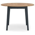 thumbnail image 5 of Bowery Hill Contemporary Light Brown Wood Dining Drop Leaf Table, 5 of 6