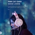 DGHM Stereo Gaming Headset with Mic 3.5mm Sound Detachable Cat Ear