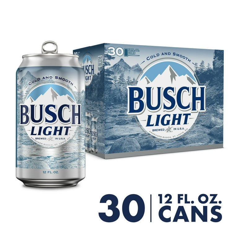 人気ビール 日本未発売 アメリカ BUSCH LIGHT ブッシュライト 30缶 Busch Light American Light Lager Beer 30 Pack 12 fl oz Aluminum