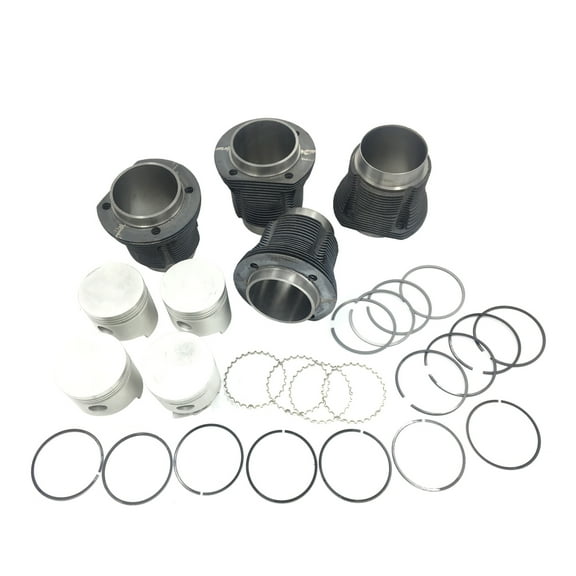 85.5mm Std. w Engine Piston Set For 1967-1978 VW Beetle Fastback Karmann Ghia 1.6L