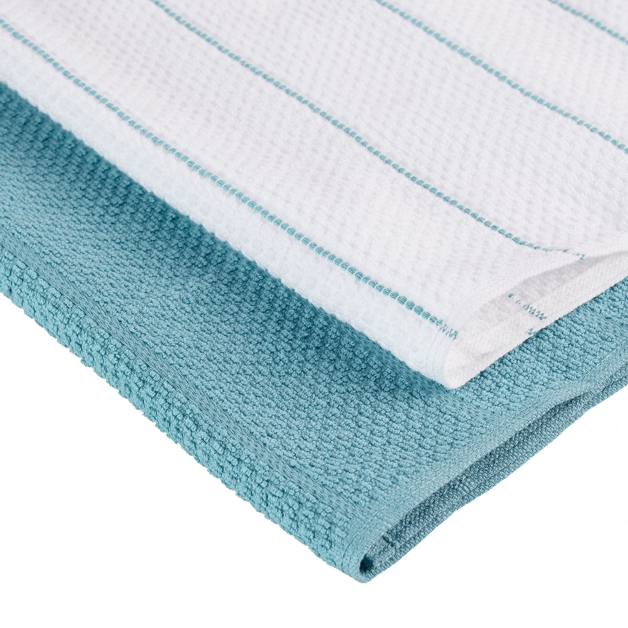 Mainstays Dobby Rice Weave Kitchen Towels, 15” x 25”, Set of 10