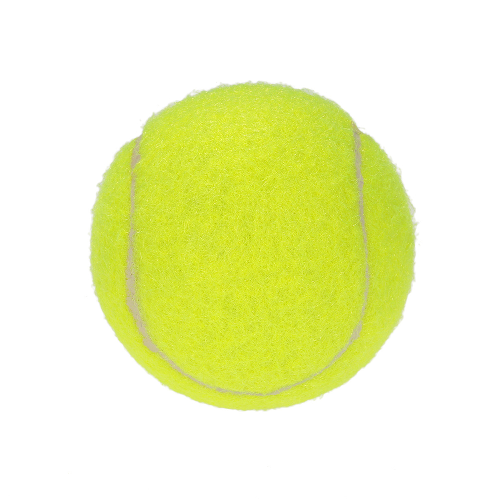 BIMZUC 10 Pack Yellow Tennis Balls for Practice, High Resilience Rubber Training Balls for Beginners, Pet Friendly (2.6 inches / 6.5 cm)