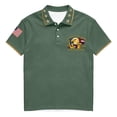 thumbnail image 2 of USA 250th Anniversary Polo Shirt Men Patriotic Eagle Graphic Casual Short Sleeve Button Polo America 250 Merchandise, 2 of 5