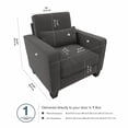 thumbnail image 3 of Fauteuil d’appoint Stockton de Bush Furniture, 3 of 9