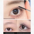 thumbnail image 3 of SDOHIG Small Silver Tube Lengthening Mascara, Brown, Rotating Thread Brush for Voluminous Curl-Locking, Clump-Free and Smudge-Proof, Natural Hold, Long-Wear, 3 of 7