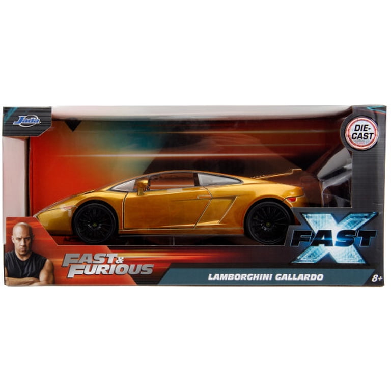 ミニカー FAST&FURIOUS LAMBORGHINI LIMITED EDITION Jada Toys 1:24 Fast and the Furious F10 Candy Gold Lamborghini