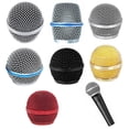 thumbnail image 2 of Lefu High-Quality Steel Replacement Mesh Head for 58 Microphone - Fits for Shure Beta, 2 of 8