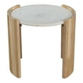 thumbnail image 5 of Moe's Home Collection Dala Side Table White Stone Side Tables, 5 of 7