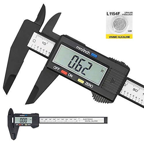 Vernier Gauge LCD Digital Electronic Micrometer Caliper Internal External Measur 