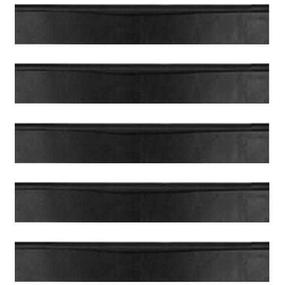 STOBOK 5Pack Flat Rubber Squeegee Replacement for Home Cleaning Applications