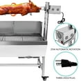 BBQ Rotisserie Grill Roaster Charcoal Roast Machine 132LBS Charcoal